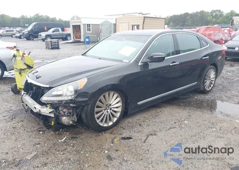 2015 Hyundai Equus Ultimate from USA, damaged, VIN KMHGH4JH0FU098253